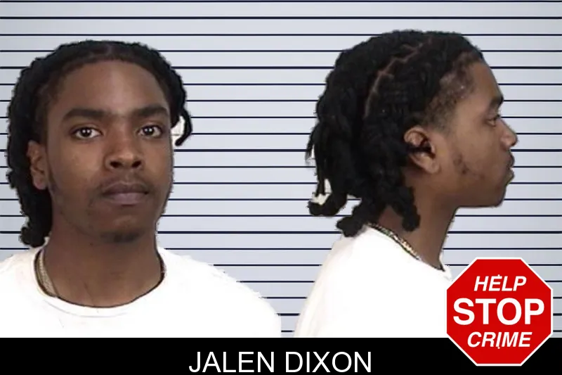 Jalen Dixon mugshot
