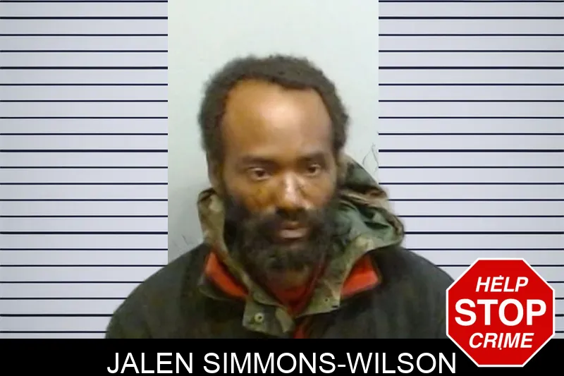 Jalen Simmons-Wilson mugshot