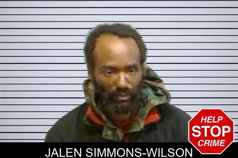 Jalen Simmons-Wilson mugshot