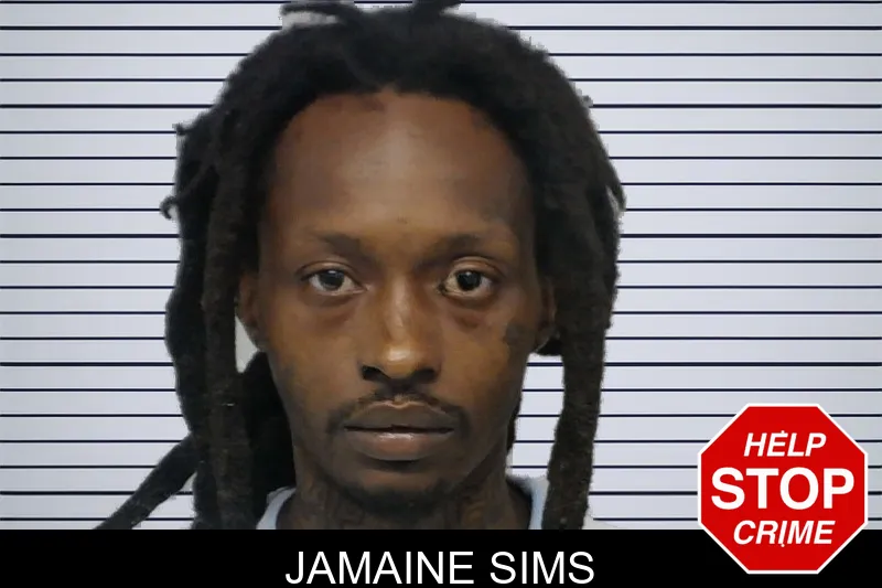 Jamaine Sims mugshot