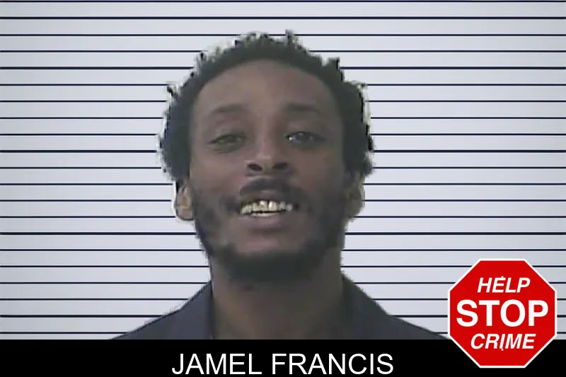Jamel Francis mugshot