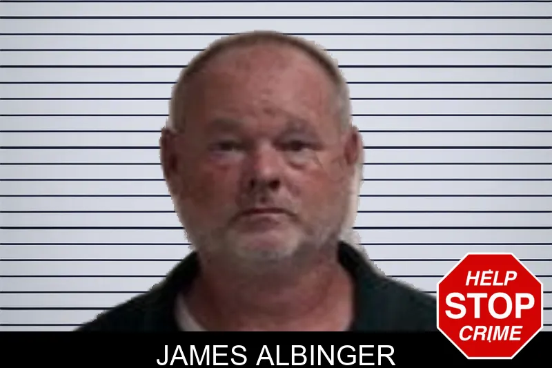 James Albinger mugshot