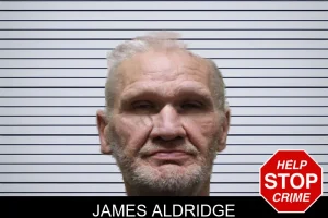 James Aldridge mugshot