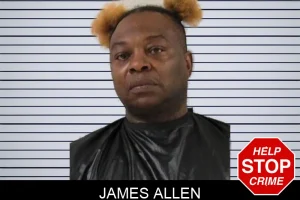 James Allen mugshot