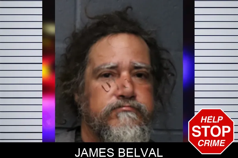 James Belval mugshot