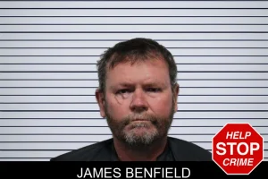 James Benfield mugshot