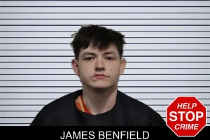 James Benfield mugshot