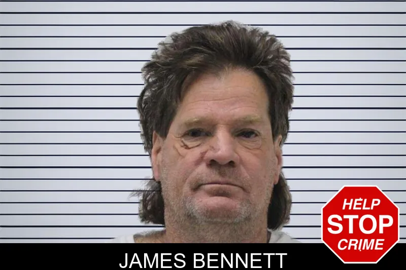 James Bennett mugshot