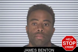 James Benton mugshot