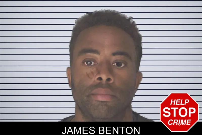 James Benton mugshot