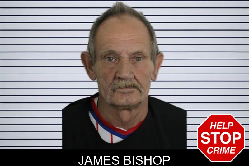 James Bishop mugshot