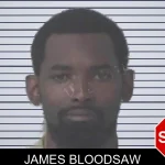 James Bloodsaw mugshot