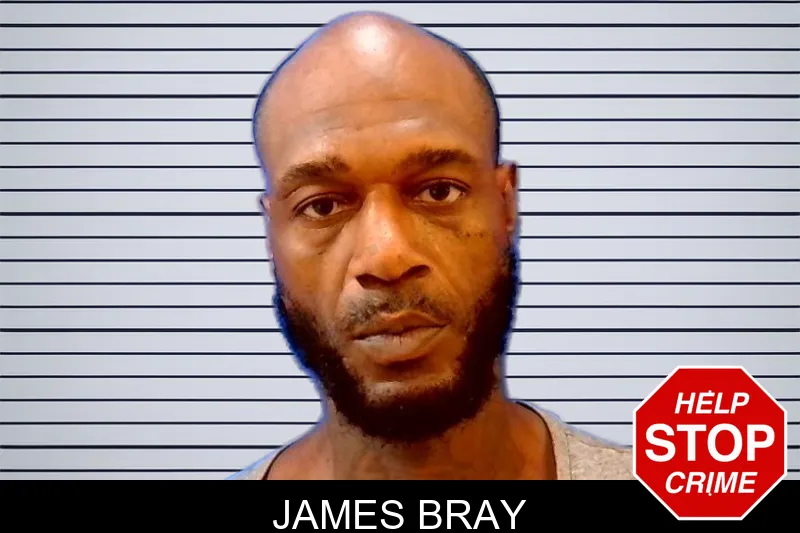James Bray mugshot