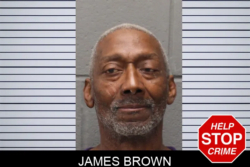James Brown mugshot – Greene County , Georgia James Brown mugshot