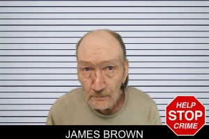 James Brown mugshot