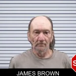 James Brown mugshot