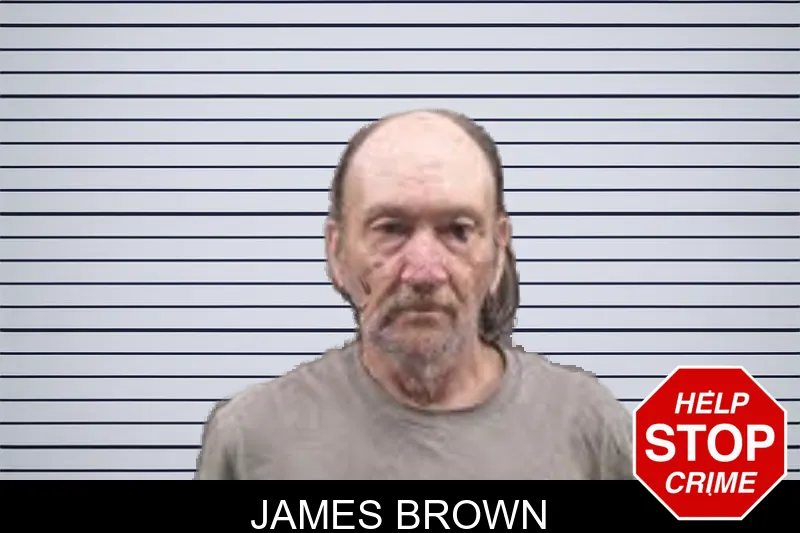 James Brown mugshot