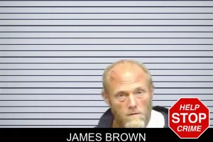 James Brown mugshot