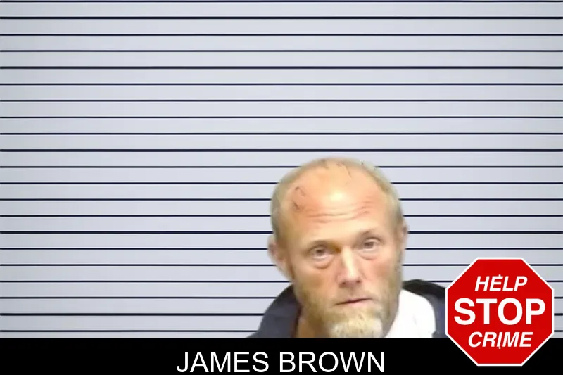 James Brown mugshot