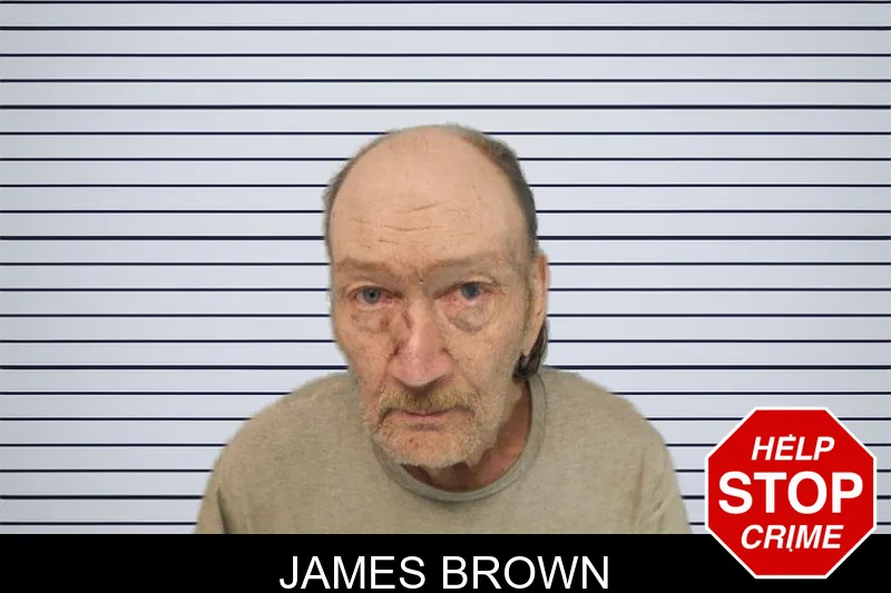 James Brown mugshot