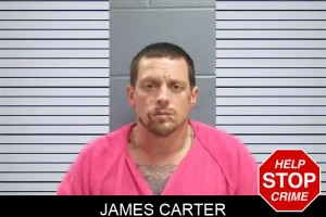 James Carter mugshot