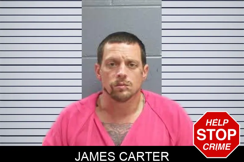 James Carter mugshot