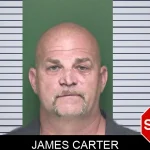 James Carter mugshot