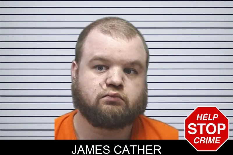 James Cather mugshot