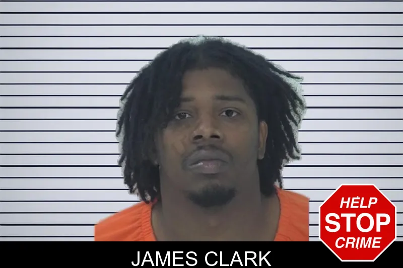 James Clark mugshot