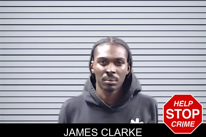 James Clarke mugshot