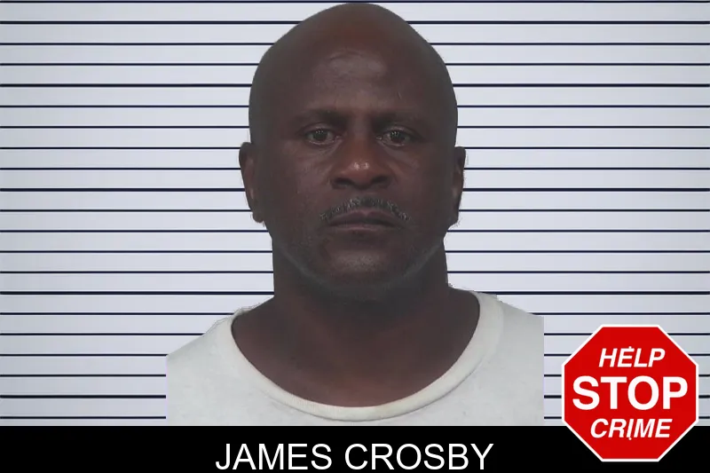 James Crosby mugshot