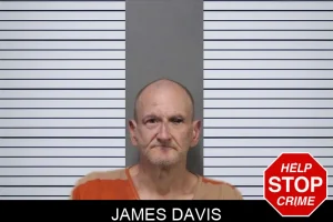 James Davis mugshot