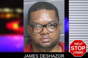 James Deshazor mugshot