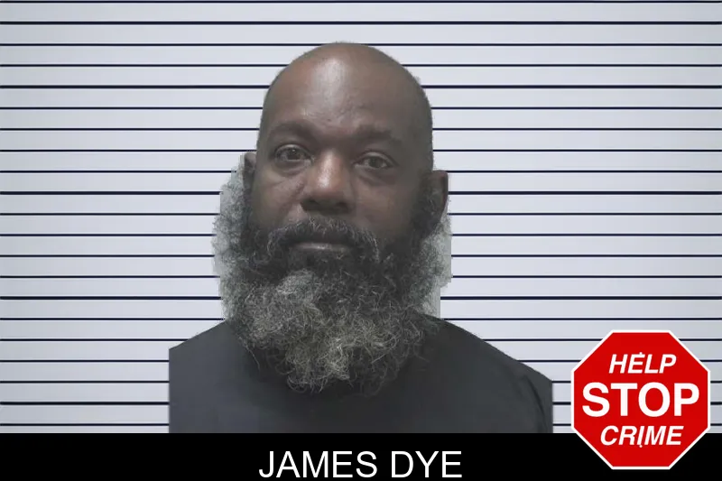 James Dye mugshot