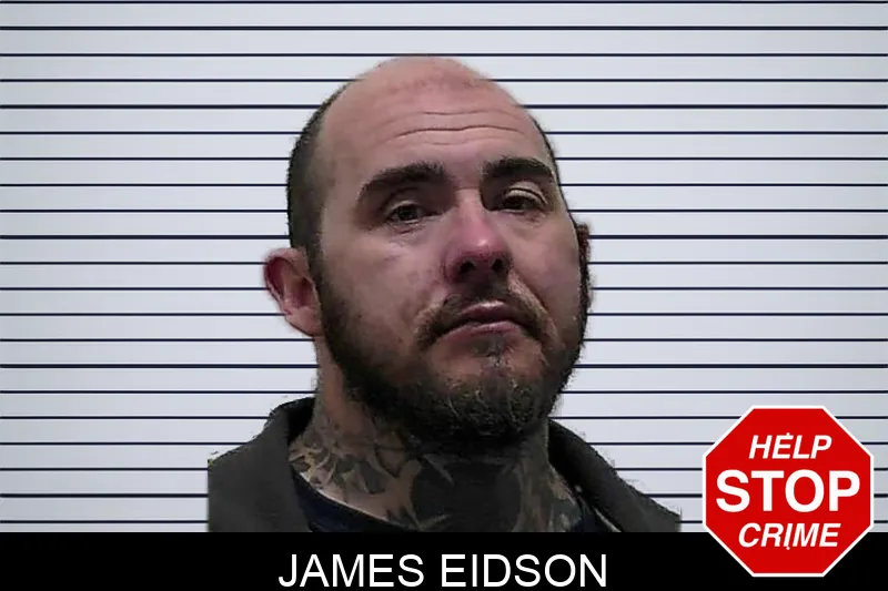 James Eidson mugshot
