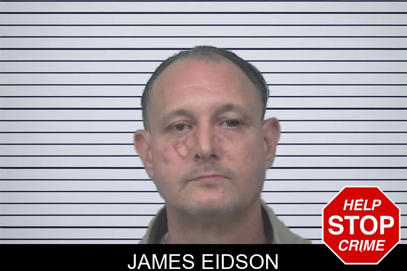 James Eidson mugshot