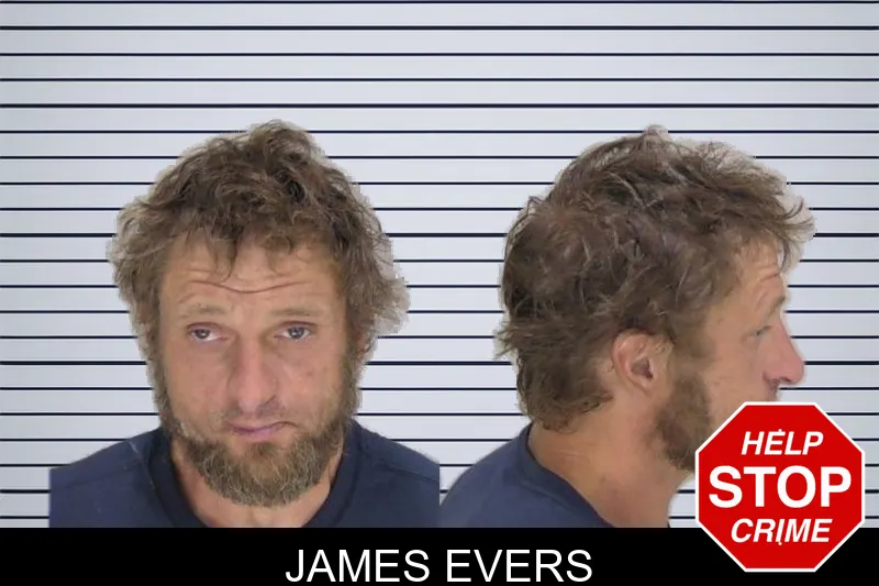 James Evers mugshot