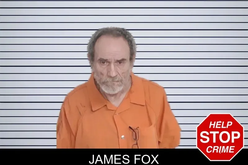 James Fox mugshot