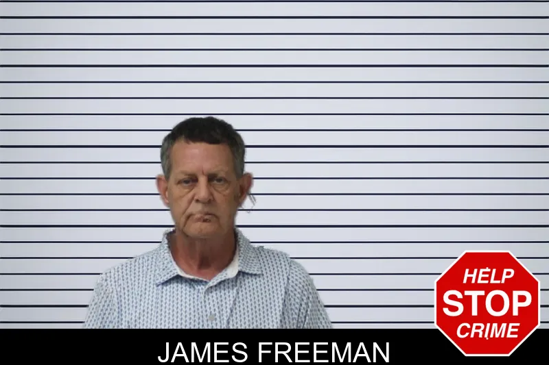James Freeman mugshot