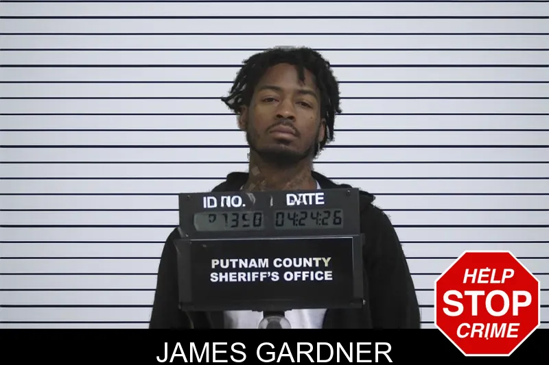 James Gardner mugshot