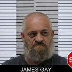 James Gay mugshot