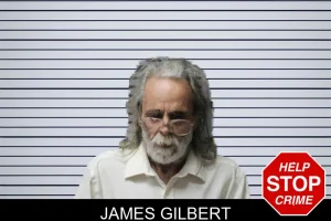 James Gilbert mugshot