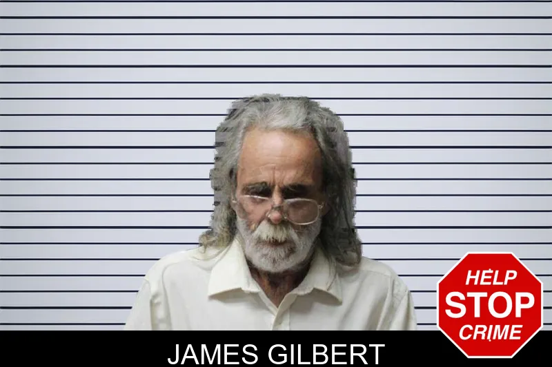 James Gilbert mugshot