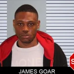 James Goar mugshot