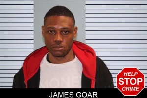 James Goar mugshot