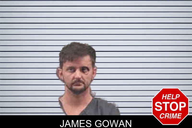 James Gowan mugshot