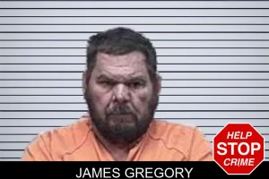 James Gregory mugshot