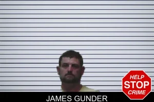 James Gunder mugshot