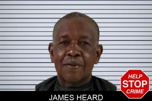 James Heard mugshot