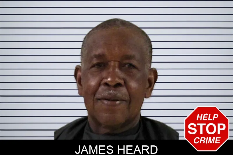 James Heard mugshot